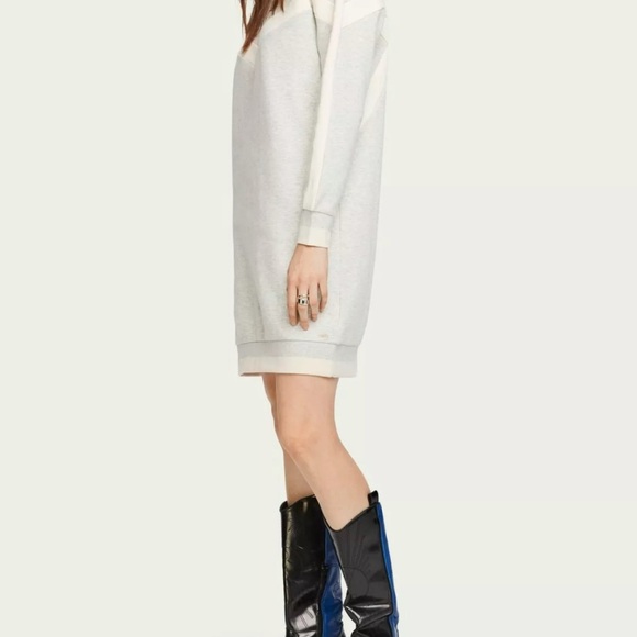 SCOTCH & SODA Womens Color Block Sweat Dress Size Medium - Picture 4 of 8